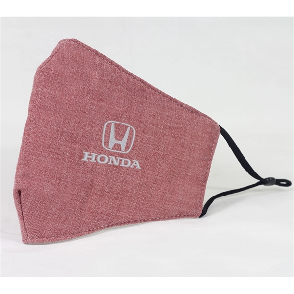 Face mask with 3 layers of fabric and adjustable nose wire... from ASI 40544 Binaco