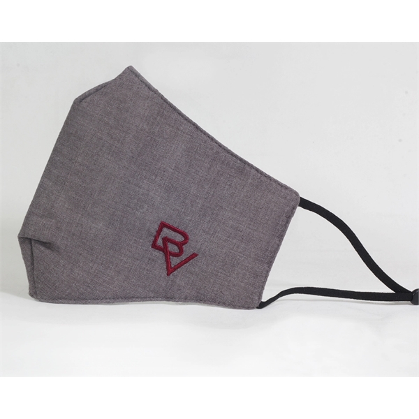 Face mask with 3 layers of fabric and adjustable nose wire... from ASI 40544 Binaco