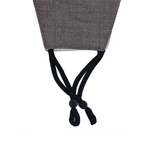 Face mask with 3 layers of fabric and adjustable nose wire... from ASI 40544 Binaco