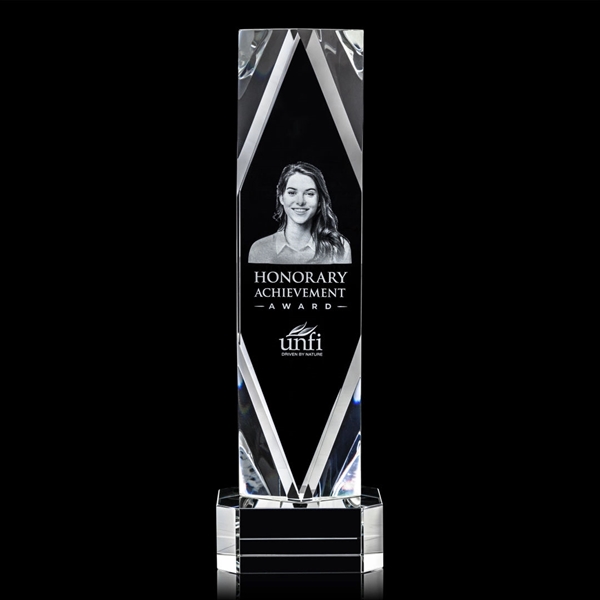 The majestic Optical Crystal Delta Dimensions 3D Award is perfect for... from ASI 84592 St Regis Group / St Regis