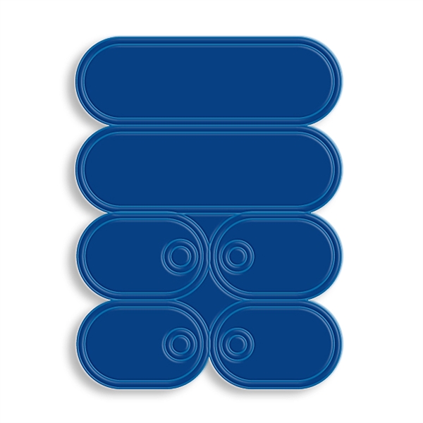 Self-sticking sneaker reflectors with a pair of Lace Tags.... from ASI 54040 Fey Promo / Reflectix®