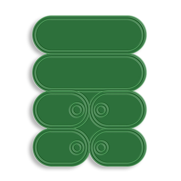 Self-sticking sneaker reflectors with a pair of Lace Tags.... from ASI 54040 Fey Promo / Reflectix®