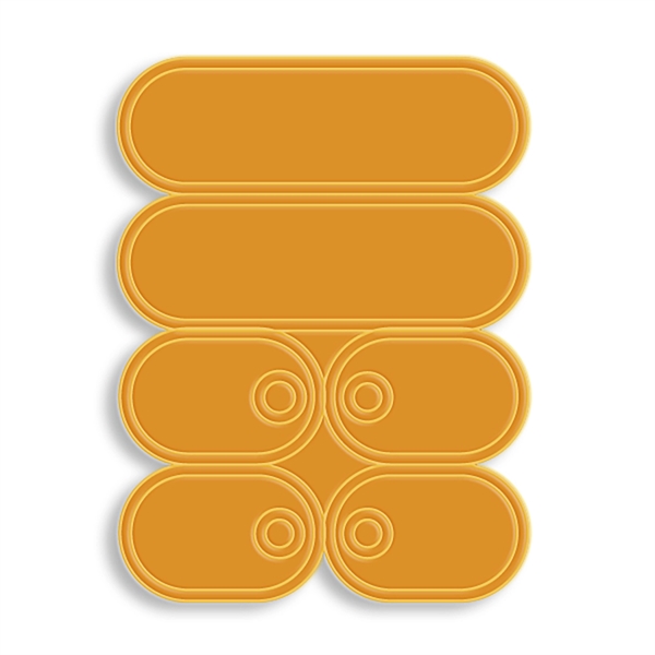 Self-sticking sneaker reflectors with a pair of Lace Tags.... from ASI 54040 Fey Promo / Reflectix®