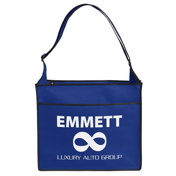 Non-Woven Polypropylene Tote with adjustable shoulder strap and multiple pockets.... from ASI 37940 Bag Makers Inc