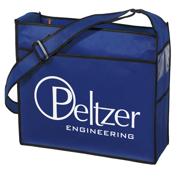 Non-Woven Polypropylene Tote with adjustable shoulder strap and multiple pockets.... from ASI 37940 Bag Makers Inc