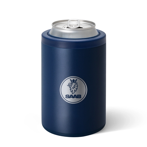 12 oz. can and bottle cooler made of stainless steel.... from ASI 61005 Hirsch Gift Inc