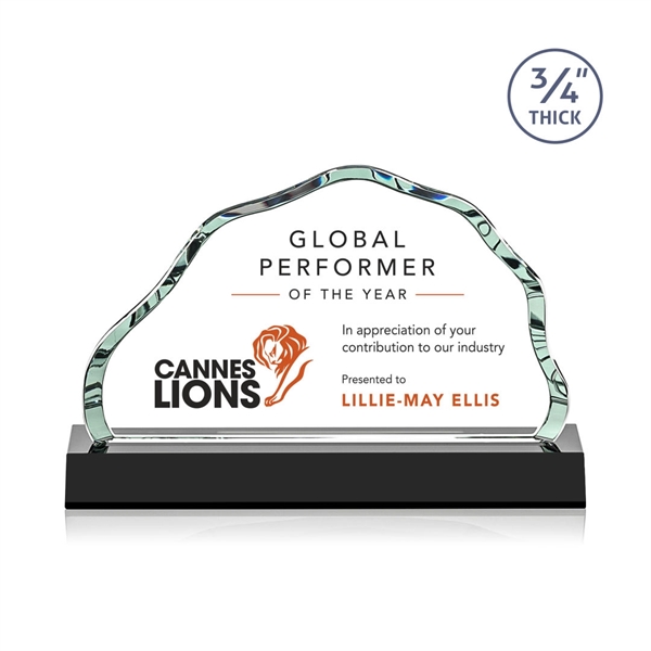 The Starfire Crystal Highbridge VividPrint™ Award is a magnificent... from ASI 84592 St Regis Group / St Regis