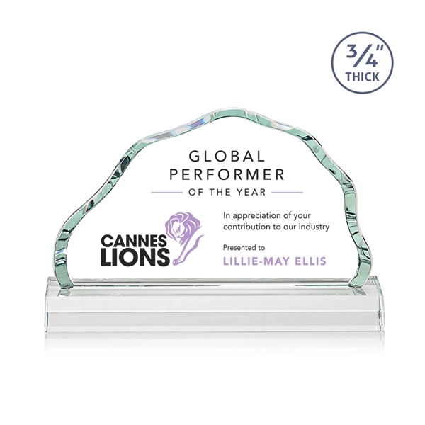 The Starfire Crystal Highbridge VividPrint™ Award is a magnificent... from ASI 84592 St Regis Group / St Regis