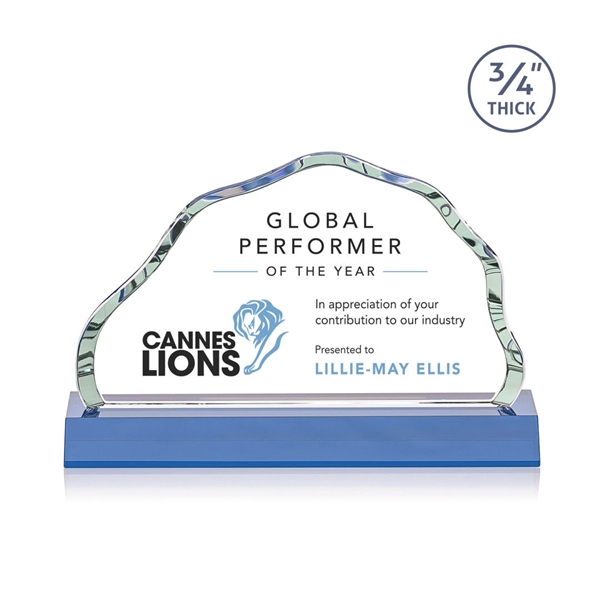 The Starfire Crystal Highbridge VividPrint™ Award is a magnificent... from ASI 84592 St Regis Group / St Regis