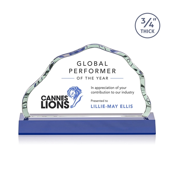 The Starfire Crystal Highbridge VividPrint™ Award is a magnificent... from ASI 84592 St Regis Group / St Regis