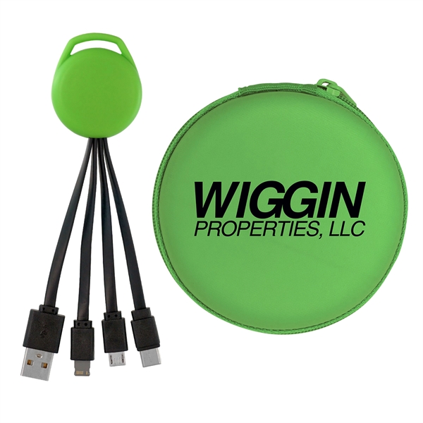 Round Vivid Cable Case... from ASI 30208 A P Specialties / AP Specialties