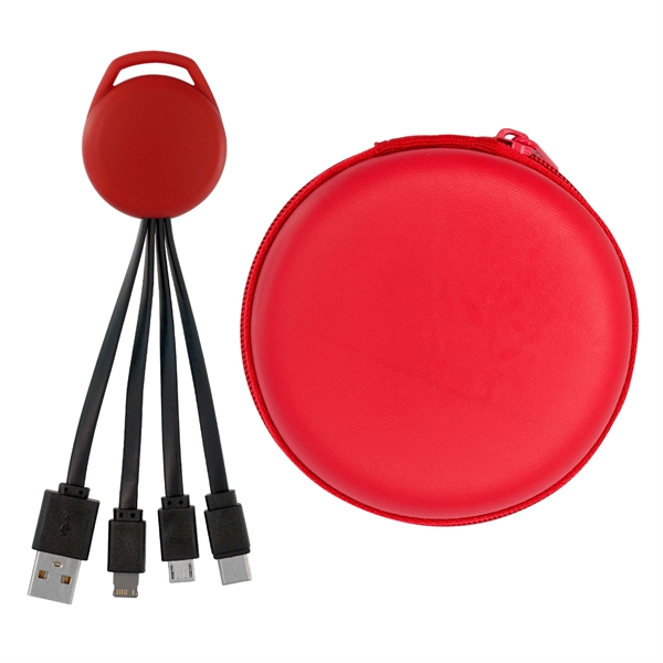 Round Vivid Cable Case... from ASI 30208 A P Specialties / AP Specialties