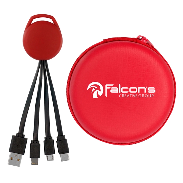 Round Vivid Cable Case... from ASI 30208 A P Specialties / AP Specialties