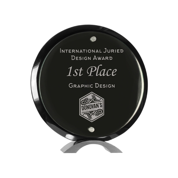 9.25" x 10" and 7.75" x 8.5" jade glass and aluminum... from ASI 74601 Calico