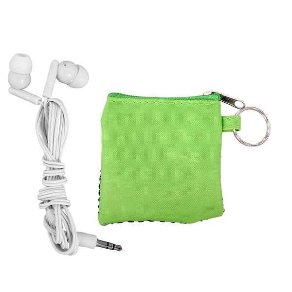 Sporty Ear-Bud Pouch... from ASI 30208 A P Specialties / AP Specialties