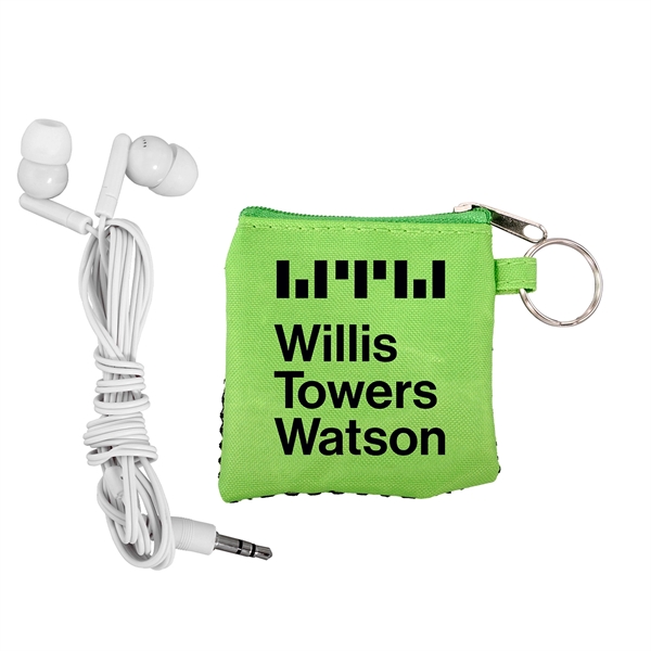 Sporty Ear-Bud Pouch... from ASI 30208 A P Specialties / AP Specialties