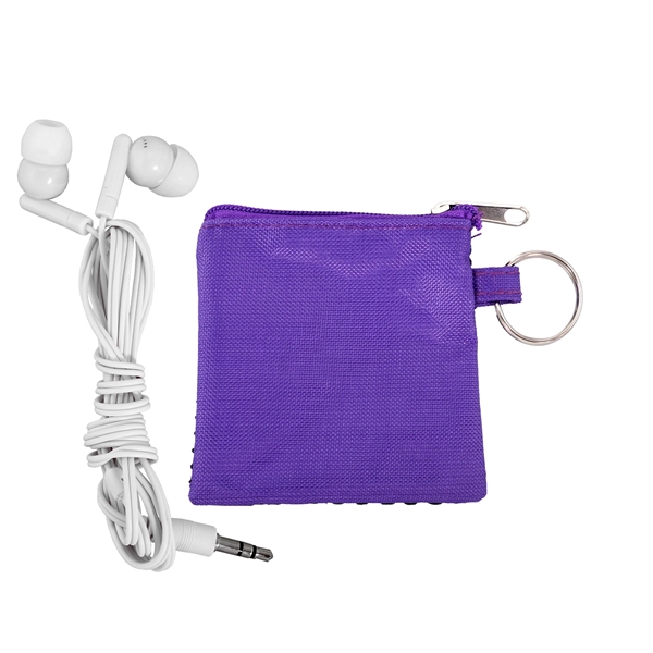 Sporty Ear-Bud Pouch... from ASI 30208 A P Specialties / AP Specialties