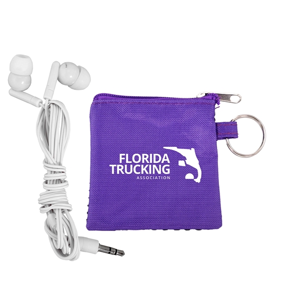 Sporty Ear-Bud Pouch... from ASI 30208 A P Specialties / AP Specialties