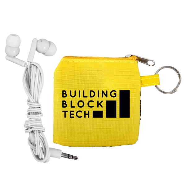 Sporty Ear-Bud Pouch... from ASI 30208 A P Specialties / AP Specialties