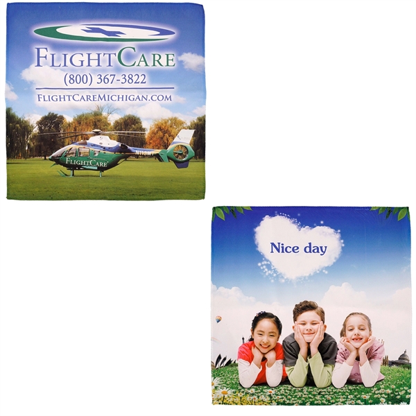 12x12 Full Color Quick Dry Towel... from ASI 30208 A P Specialties / AP Specialties