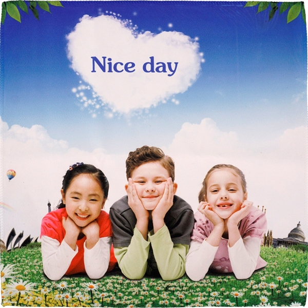 12x12 Full Color Quick Dry Towel... from ASI 30208 A P Specialties / AP Specialties