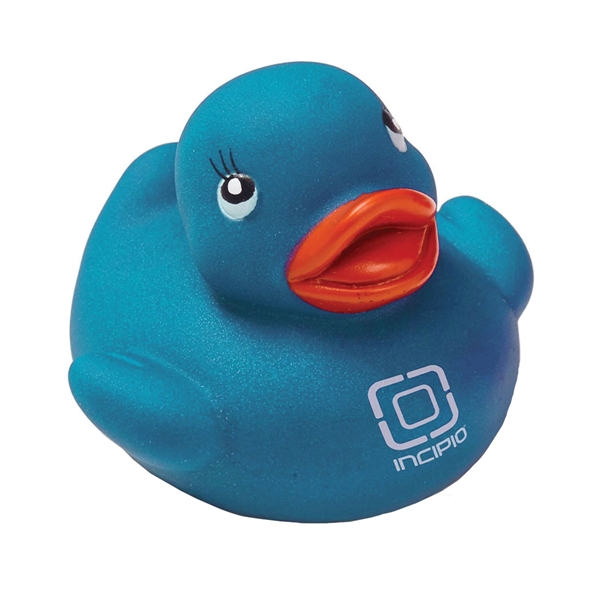 2" rubber duck toy in assorted colors.... from ASI 63549 Jornik Manufacturing Corp / Jornik