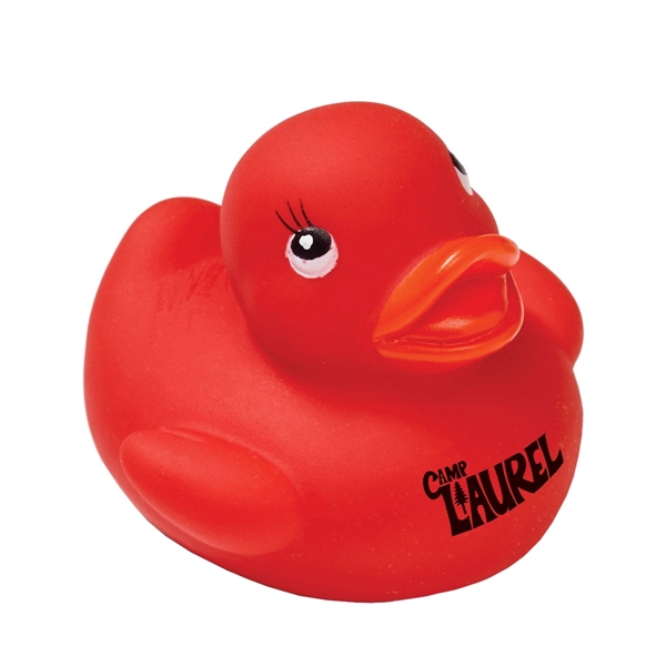 2" rubber duck toy in assorted colors.... from ASI 63549 Jornik Manufacturing Corp / Jornik