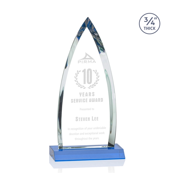 The striking Shildon Award is a 3/4" thick Starfire arrowhead with... from ASI 84592 St Regis Group / St Regis