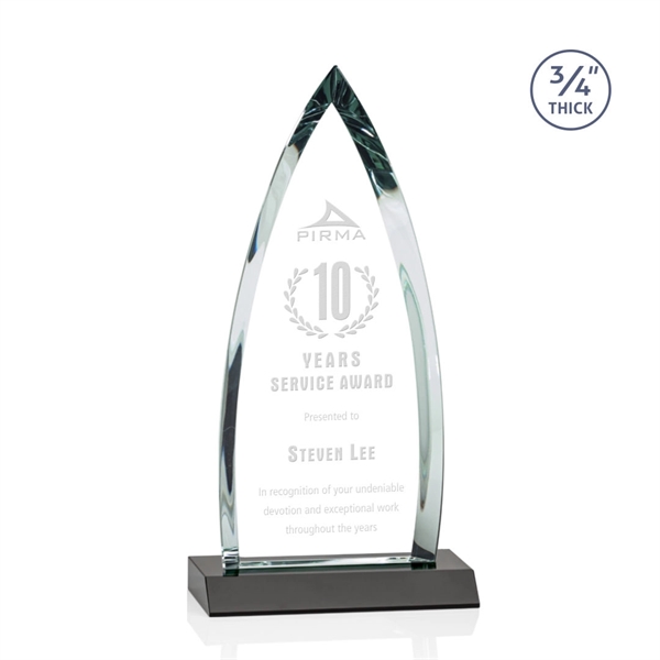 The striking Shildon Award is a 3/4" thick Starfire arrowhead with... from ASI 84592 St Regis Group / St Regis