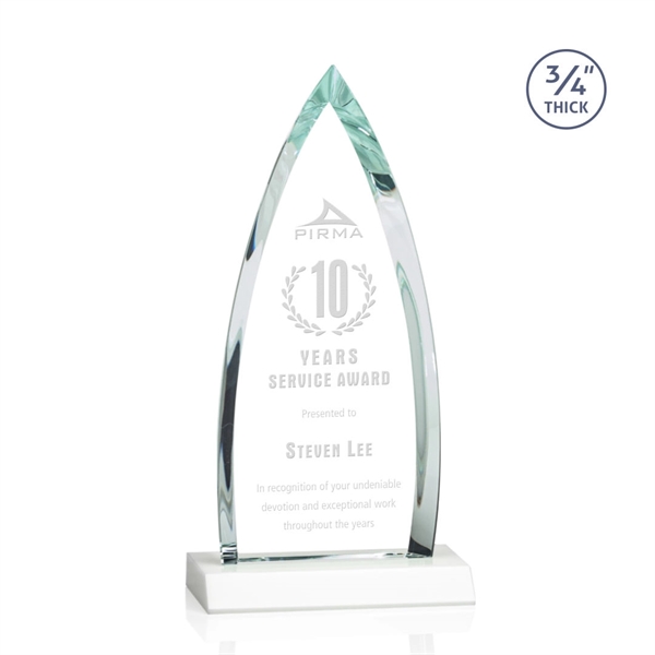 The striking Shildon Award is a 3/4" thick Starfire arrowhead with... from ASI 84592 St Regis Group / St Regis