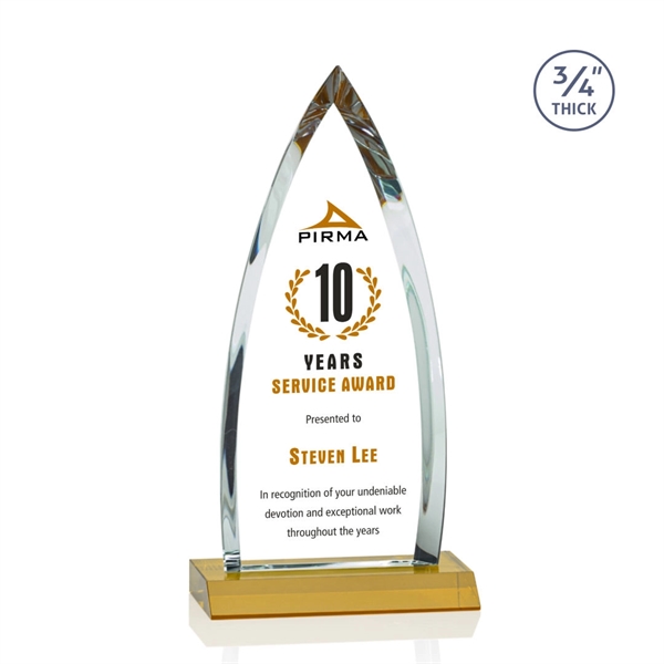 The striking Shildon Award is a 3/4" thick Starfire arrowhead with... from ASI 84592 St Regis Group / St Regis
