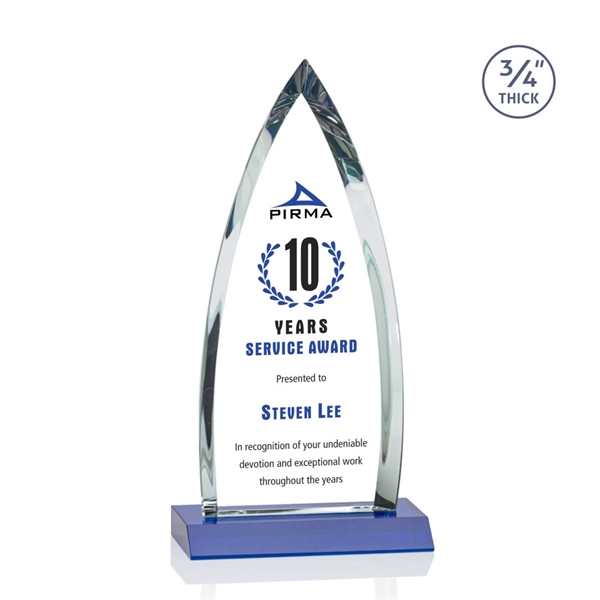 The striking Shildon Award is a 3/4" thick Starfire arrowhead with... from ASI 84592 St Regis Group / St Regis