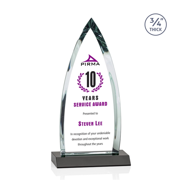 The striking Shildon Award is a 3/4" thick Starfire arrowhead with... from ASI 84592 St Regis Group / St Regis