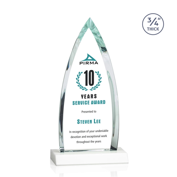 The striking Shildon Award is a 3/4" thick Starfire arrowhead with... from ASI 84592 St Regis Group / St Regis