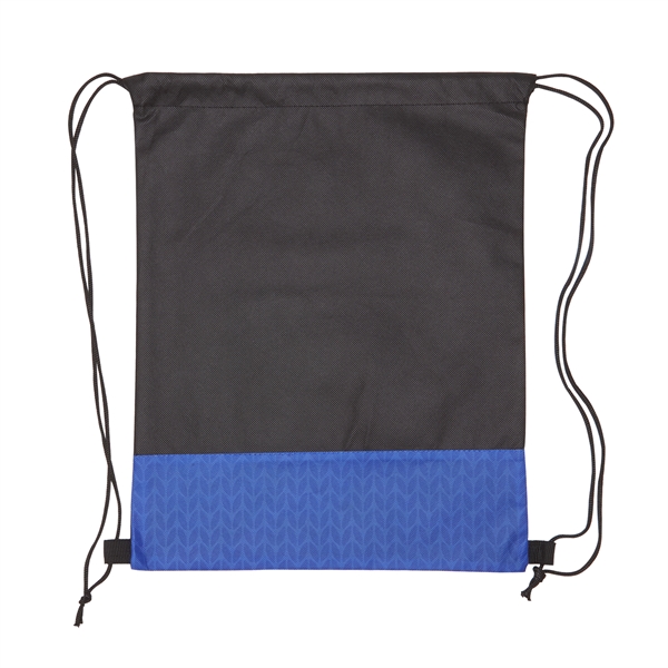 16" x 13" 80GSM non-woven polypropylene drawstring backpack with dual handle... from ASI 52840 Evans Manufacturing
