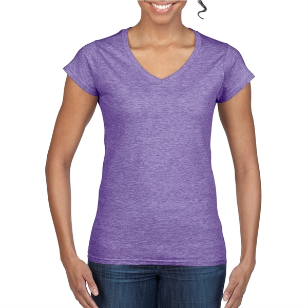 Gildan Softstyle ladies V-neck tee made of 100% ring spun cotton... from ASI 39552 BEL Promo