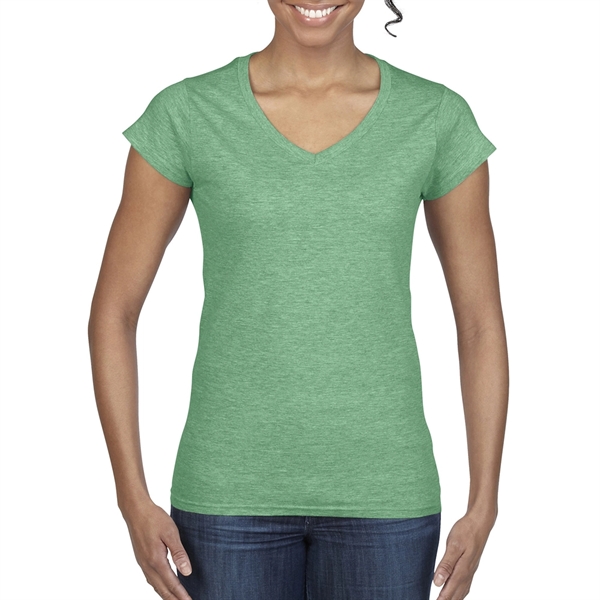 Gildan Softstyle ladies V-neck tee made of 100% ring spun cotton... from ASI 39552 BEL Promo