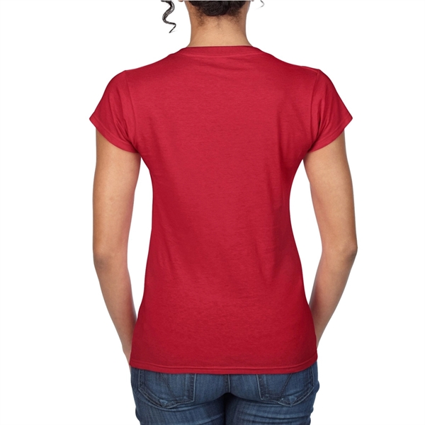 Gildan Softstyle ladies V-neck tee made of 100% ring spun cotton... from ASI 39552 BEL Promo