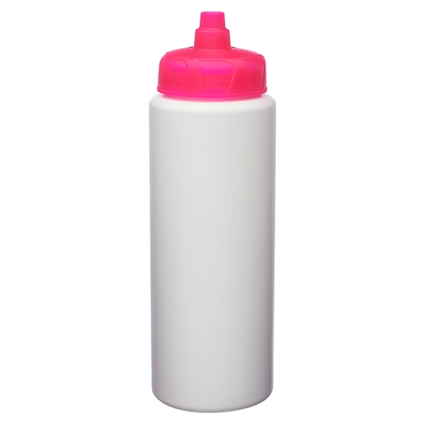 32 oz. water bottle made of BPA-free, lead-free, HDPE plastic with... from ASI 39552 BEL Promo