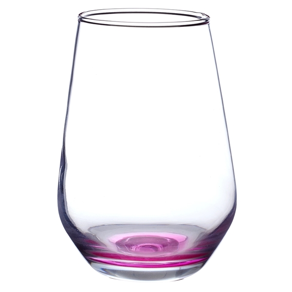 16 oz. Vaso Silicia wine glasses with a stemless, clear, orb-like... from ASI 39552 BEL Promo