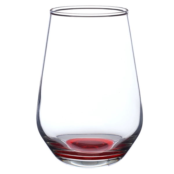 16 oz. Vaso Silicia wine glasses with a stemless, clear, orb-like... from ASI 39552 BEL Promo