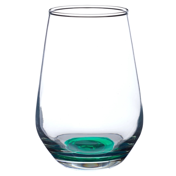 16 oz. Vaso Silicia wine glasses with a stemless, clear, orb-like... from ASI 39552 BEL Promo