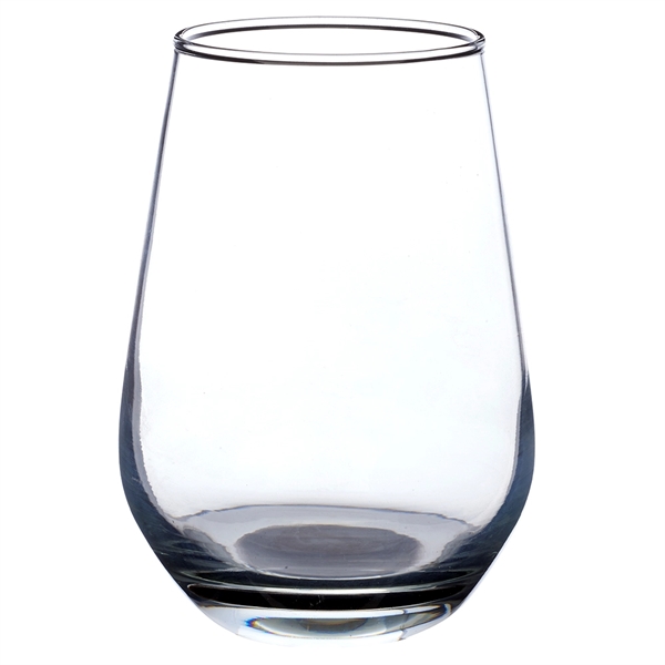 16 oz. Vaso Silicia wine glasses with a stemless, clear, orb-like... from ASI 39552 BEL Promo