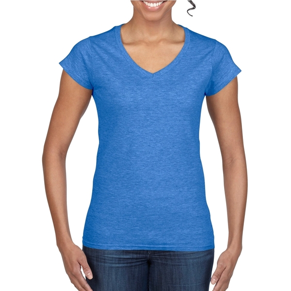 Gildan Softstyle ladies V-neck tee made of 100% ring spun cotton... from ASI 39552 BEL Promo