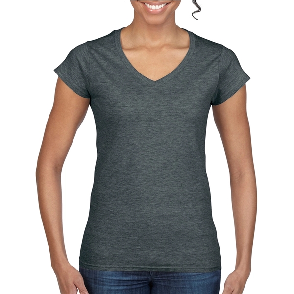 Gildan Softstyle ladies V-neck tee made of 100% ring spun cotton... from ASI 39552 BEL Promo