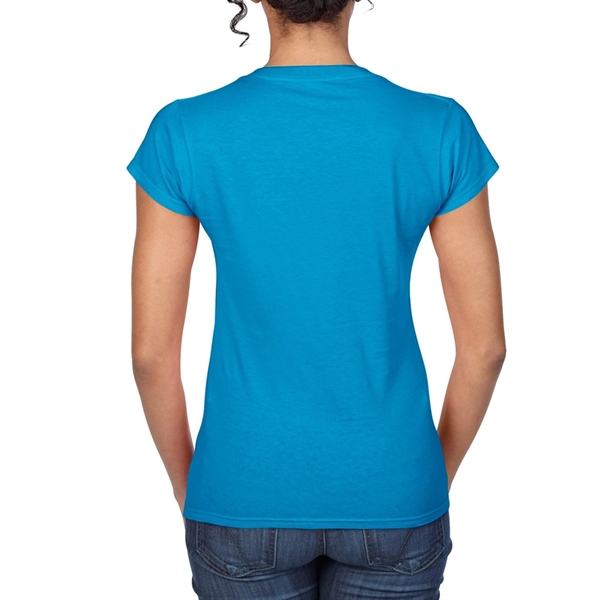 Gildan Softstyle ladies V-neck tee made of 100% ring spun cotton... from ASI 39552 BEL Promo