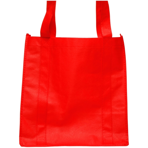 Small gusseted square tote bag with a main compartment featuring a... from ASI 39552 BEL Promo
