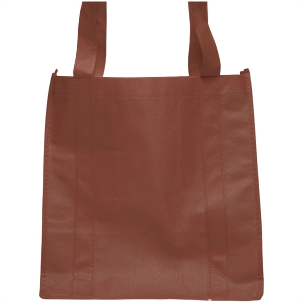 Small gusseted square tote bag with a main compartment featuring a... from ASI 39552 BEL Promo