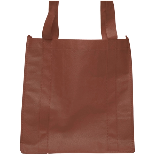 Small gusseted square tote bag with a main compartment featuring a... from ASI 39552 BEL Promo