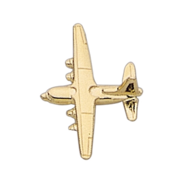 Airplane - MK design cast lapel pin with military clutch.... from ASI 68760 Marken Industries / Marken